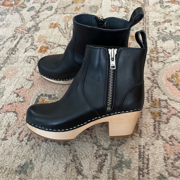 COPY - Swedish Hasbeens zip it emy clog boots - Picture 5 of 9